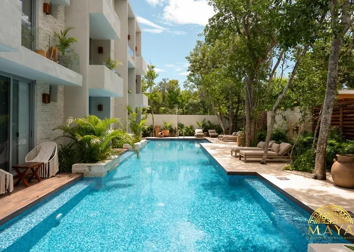 Nhoa 101c Lux 1br Pool Access In Aldea Zama Holiday home Tulum