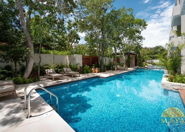 Nhoa 101c Lux 1br Pool Access In Aldea Zama Holiday home Tulum